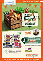 Alliances locales juillet chez Leclerc Valable du 07 au 18 juillet 2026