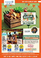 Alliances locales 100% digital chez Leclerc Valable du 06 au 19 juillet 2026