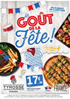 Grillades fetes de tyrosse  chez Leclerc Valable du 21 juillet au 02 août 2026