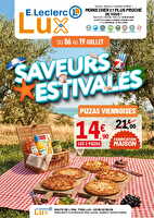 Saveurs estivales chez Leclerc Valable du 06 au 19 juillet 2026