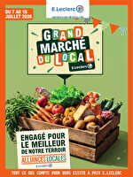 Grand marche du local digital et personnalisable chez Leclerc Valable du 07 au 18 juillet 2026
