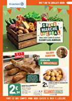 Alliances locales chez Leclerc Valable du 07 au 18 juillet 2026