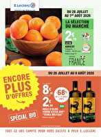 Trafic pouvoir achat 7 - mixte des magasins Leclerc Valable du 28 juillet au 08 août 2026