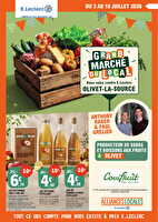 Alliances locales des magasins Leclerc Valable du 07 au 18 juillet 2026