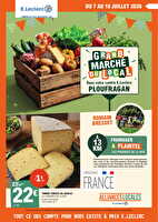 Alliances locales juillet chez Leclerc Valable du 07 au 18 juillet 2026