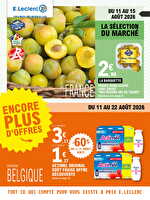 Trafic pouvoir achat 8 - mixte des magasins Leclerc Valable du 11 au 22 août 2026