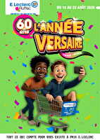 L'année-versaire ! chez Leclerc Valable du 18 au 22 août 2026