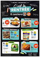 Rentree hyper chez Leclerc Valable du 25 août au 05 septembre 2026