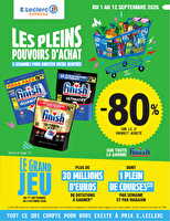 Le goûter fait sa rentrée des magasins Leclerc Valable du 01 au 12 septembre 2026