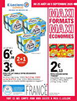 Rangement à petits prix des magasins Leclerc Valable du 25 août au 05 septembre 2026