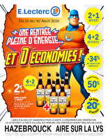 Tract mag 24 au 30 août des magasins Leclerc Valable du 24 au 30 août 2026