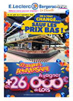 Catalogue anniversaire des magasins Leclerc Valable du 25 août au 05 septembre 2026