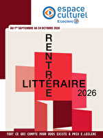 La rentrée littéraire chez Leclerc Valable du 01 septembre au 24 octobre 2026