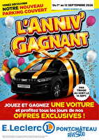 L'anniv'gagnant  chez Leclerc Valable du 01 au 12 septembre 2026