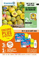 Trafic pouvoir achat 8 - mixte des magasins Leclerc Valable du 11 au 22 août 2026