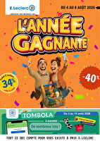 Temps fort #32 chez Leclerc Valable du 04 au 08 août 2026