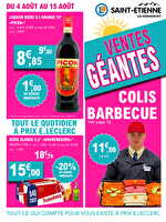 Ventes geantes 2026 des magasins Leclerc Valable du 04 au 15 août 2026