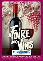 Foire aux vins e.leclerc sainte eulalie chez Leclerc Valable du 24 septembre au 11 octobre 2026