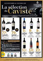Foire aux vins  des magasins Leclerc Valable du 26 septembre au 10 octobre 2026