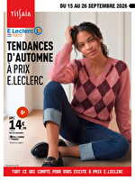 26m383c02lu des magasins Leclerc Valable du 15 au 26 septembre 2026