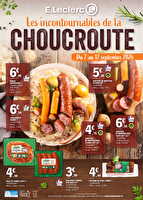 Fdc choucroute s37 v2 des magasins Leclerc Valable du 07 au 12 septembre 2026