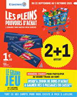 Café et petit déjeuner chez Leclerc Valable du 22 septembre au 03 octobre 2026