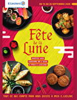 Saveurs d'asie chez Leclerc Valable du 15 au 26 septembre 2026