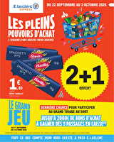 Café et petit déjeuner des magasins Leclerc Valable du 22 septembre au 03 octobre 2026