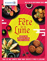Saveurs d'asie chez Leclerc Valable du 15 au 26 septembre 2026