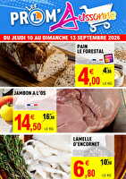 Prom aussonne sem37 chez Leclerc Valable du 10 au 13 septembre 2026