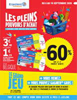 Nos promos du moment des magasins Leclerc Valable du 08 au 19 septembre 2026