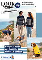 Textile digital terre de marins des magasins Leclerc Valable du 28 septembre au 03 octobre 2026