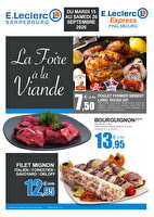 Foire à la viande septembre chez Leclerc Valable du 15 au 26 septembre 2026