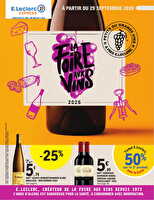 Foire aux vins automne  - express des magasins Leclerc Valable du 29 septembre au 10 octobre 2026