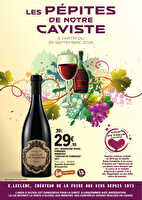 Plaquette selection foire aux vins des magasins Leclerc Valable du 26 septembre au 10 octobre 2026