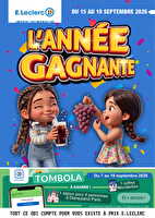 Temps fort #38 des magasins Leclerc Valable du 15 au 19 septembre 2026