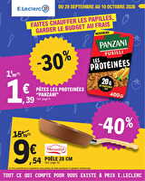 Un octobre gourmand chez Leclerc Valable du 29 septembre au 10 octobre 2026