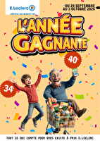 Temps fort #40 chez Leclerc Valable du 29 septembre au 03 octobre 2026