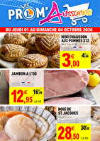 Prom aussonne sem40 chez Leclerc Valable du 01 au 04 octobre 2026