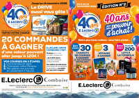 Anniversaire2 des magasins Leclerc Valable du 02 au 14 novembre 2026