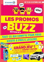 Anniversaire sca 3 des magasins Leclerc Valable du 19 au 24 octobre 2026