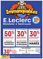 Les immanquables #2 des magasins Leclerc Valable du 12 au 17 octobre 2026