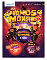 Promos en or des magasins Leclerc Valable du 06 au 17 octobre 2026