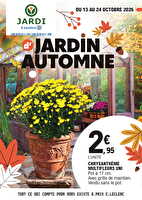 Jardin automne /toussaint chez Leclerc Valable du 13 au 24 octobre 2026