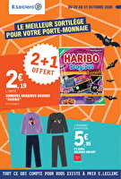 Nos promos du moment chez Leclerc Valable du 20 au 31 octobre 2026