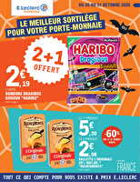 Nos promos du moment des magasins Leclerc Valable du 20 au 31 octobre 2026