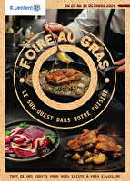 Foire au gras chez Leclerc Valable du 20 au 31 octobre 2026