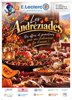 Andreziades des magasins Leclerc Valable du 02 au 08 novembre 2026