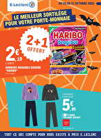 Nos promos du moment chez Leclerc Valable du 20 au 31 octobre 2026