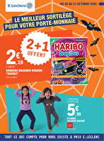 Nos promos du moment des magasins Leclerc Valable du 20 au 31 octobre 2026